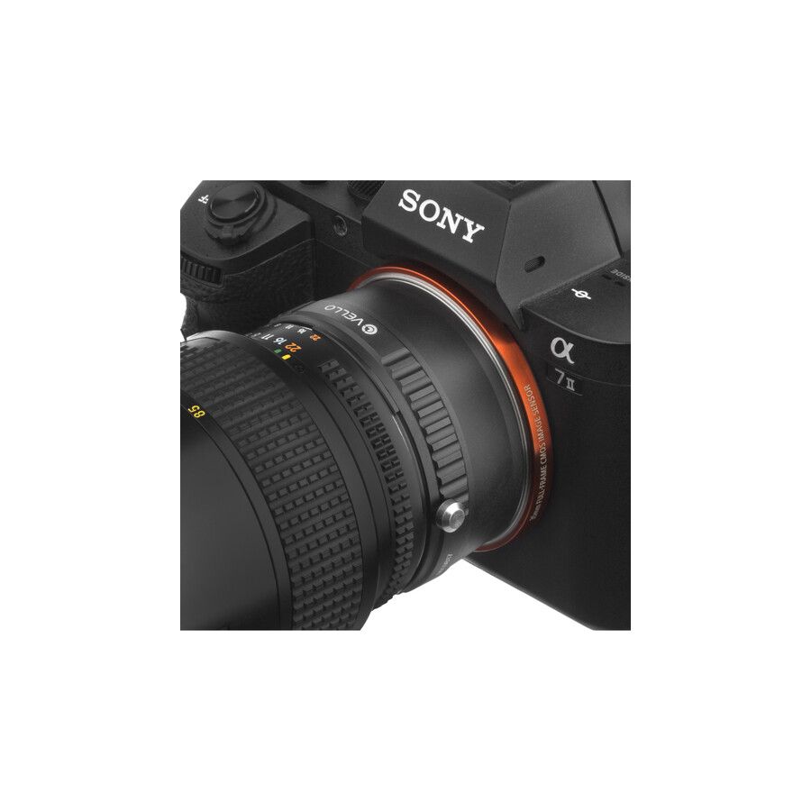 Anel Adaptador Vello LA-NEX-FD (Lente Canon FD em câmera Sony E)