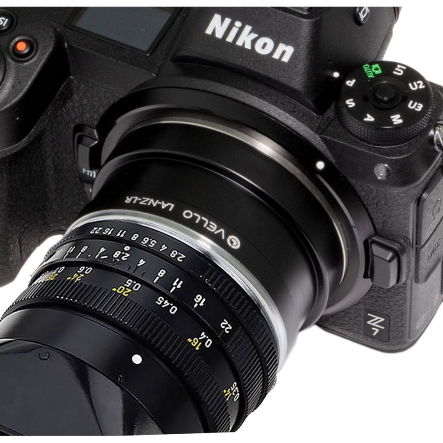 Anel Adaptador Vello LA-NZ-LR (Lente Leica R em câmera Nikon Z)