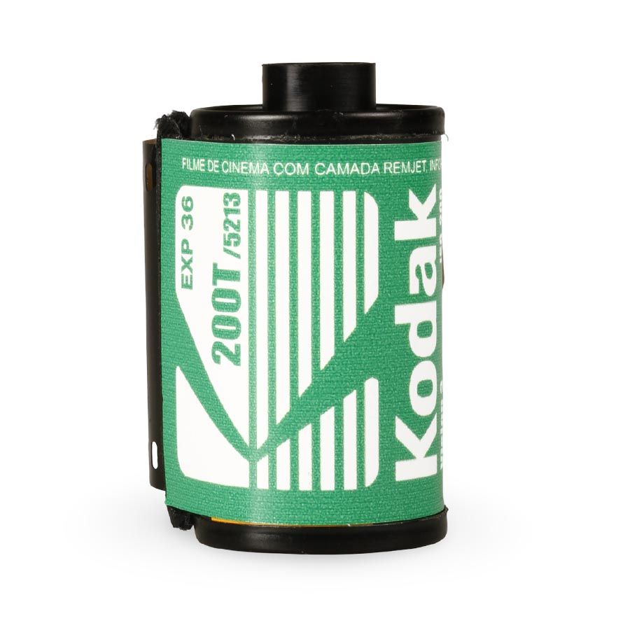 Filme fotográfico 35mm Kodak VISION3 200T/5213 ISO 200 Colorido 36 poses (REBOBINADO)