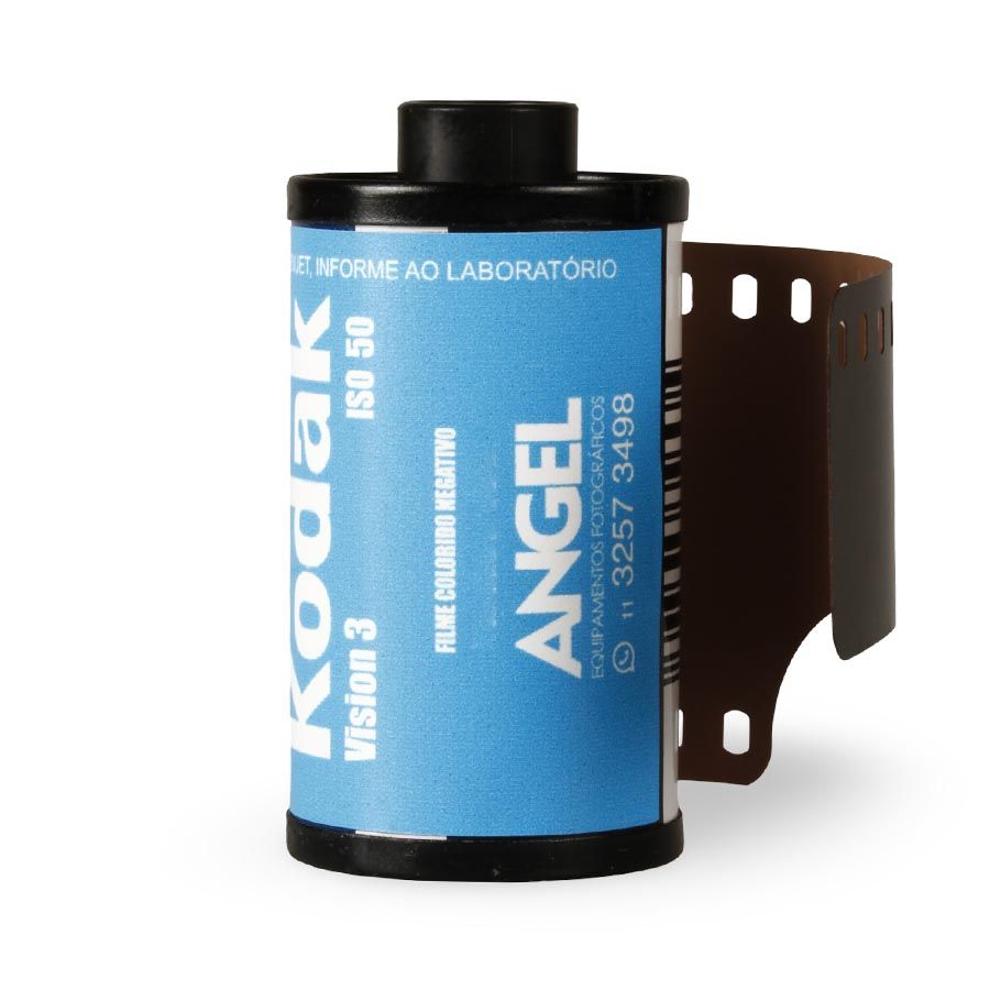 Filme fotográfico 35mm Kodak VISION3 50D/5203 ISO 50 Colorido 36 poses (REBOBINADO)
