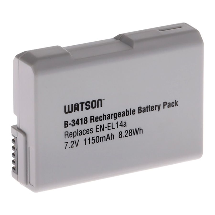Bateria recarregável Watson EN-EL14a para Nikon (B-3418)