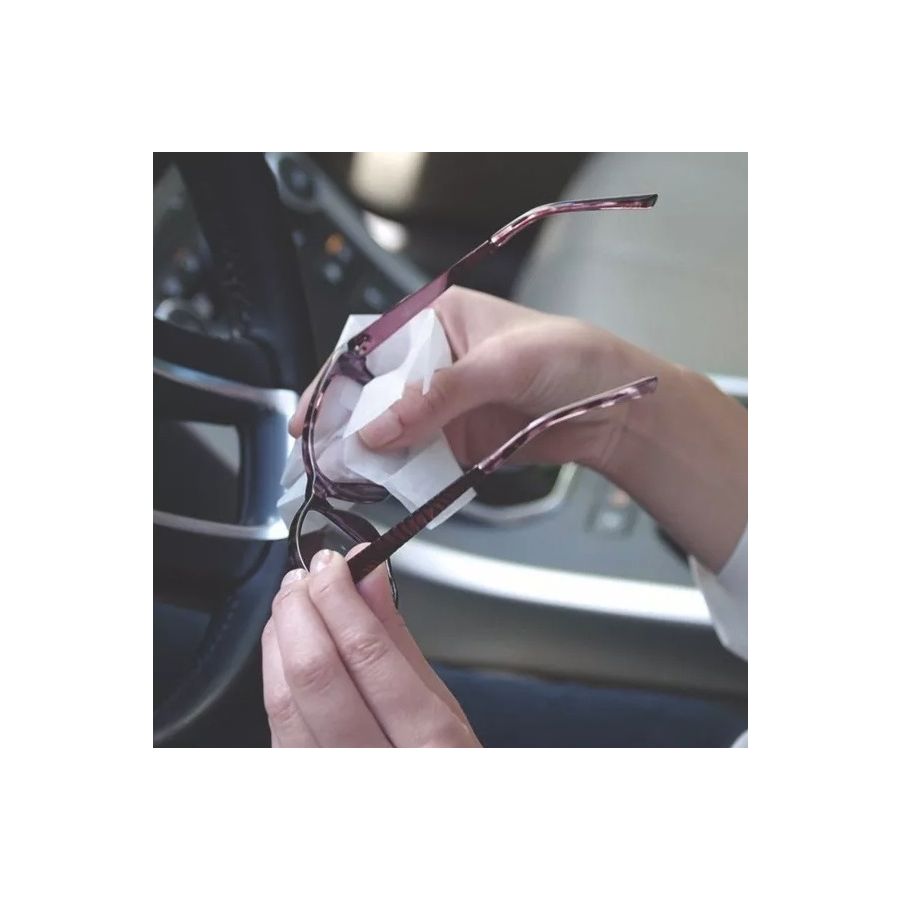 Lenços umedecidos ZEISS Lens Wipes para limpeza óptica geral - 50 un.