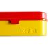 Estojo de aço Kodak para 5 rolos de filme 35mm (AMARELO E VERMELHO)