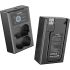 Carregador duplo SmallRig 3822 com duas baterias NP-W235