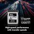 Cartão CFexpress Tipo B Lexar Silver 256GB - 1750MB/S