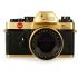 Câmera analógica 35mm Leica R3 Electronic GOLD com lente Summicron-R 50mm f1.4 - USADA (Edição comemorativa de 100 anos do nascimento de Oskar Barnack)