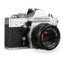 Câmera analógica 35mm Praktica com lente 50mm f1.8 - USADO
