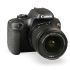 Câmera DSLR Canon EOS Rebel T100 com lente 18-55mm III - USADO (1.780 disparos)