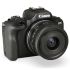 Câmera mirrorless Canon EOS R100 com lente RF-S 18-45mm IS STM - USADO