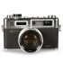Câmera analógica 35mm Yashica Electro 35 com 2 Adaptadores - USADA (12606A)