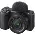 Câmera mirrorless Sony ZV-E10 II com lente PZ E 16-50mm OSS II