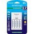 Carregador de pilhas Panasonic eneloop com 4 pilhas AA 2000mAh (K-KJ17MCA4BA)