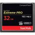 Cartão Compact Flash Sandisk Extreme PRO 32GB - 160MB/s