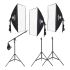Kit de Iluminação Greika SB-04 com 3 softbox 50x70 (sem lampada)