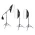 Kit de Iluminação Greika SB-04 com 3 softbox 50x70 (sem lampada)