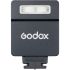 Flash retrô compacto Godox iM22 para câmeras fotográficas