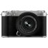 Câmera mirrorless Fujifilm X-M5 com lente 15-45mm (PRATA)