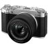 Câmera mirrorless Fujifilm X-M5 com lente 15-45mm (PRATA)