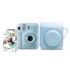 Kit câmera Instantânea Fujifilm instax mini 12 AZUL CANDY + bolsa + filme Mermaid Tail com 10 fotos