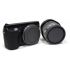 Kit com tampas de proteção (traseira da lente + corpo da câmera) para sistema Sony E (com logo)