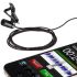 Microfone de lapela Boya BY-M1 para câmeras, smartphones, computadores e gravadores de áudio