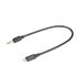 Microfone de lapela Boya BY-M2 para dispositivos iOS com conector lightining