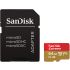 Cartão microSDXC Sandisk UHS-I Extreme 64GB - 170MB/s (com adaptador SD)