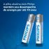 Pilha alcalina Philips AAA LR03P4B/59 - cartela com 4 unidades