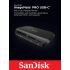 Leitor de cartão de memória microSD, SD e CF SanDisk ImageMate PRO USB-C