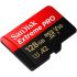 Cartão microSDXC Sandisk Extreme PRO UHS-I 128GB - 200MB/s (com adaptador SD) (V30)