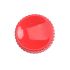 Botão côncavo para disparador de câmera (com borracha de fixação) - VERMELHO