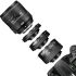 Tubos de extensão Meike MK-N-AF1-B de 12mm, 20mm e 36mm para Nikon F