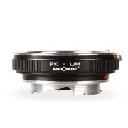 Anel adaptador K&F - Lente Pentax K em câmera Leica M - USADO