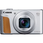 Câmera compacta Canon Powershot SX740 HS com zoom óptico de 40x e WiFi (PRATA)