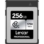 Cartão CFexpress Tipo B Lexar Silver 256GB - 1750MB/S