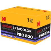 Filme fotográfico 35mm Kodak Ektacolor PRO 800 Colorido 36 poses