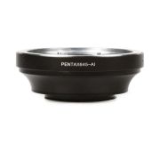 Anel Adaptador K&F - Lente Pentax 645 em câmera Nikon F - USADO