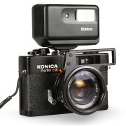 Câmera analógica Konica Auto S3 - USADO