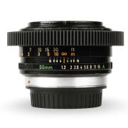 Objetiva Canon FD 55mm f1.2 S.S.C. (adaptada para encaixe Canon EF) - USADO