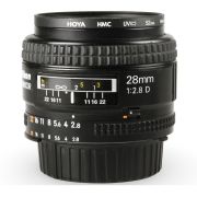 Objetiva Nikon AF NIKKOR 28mm f2.8D - USADO