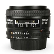 Objetiva Nikon AF NIKKOR 28mm f2.8D - USADO
