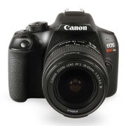 Câmera DSLR Canon EOS Rebel T6 com lente 18-55mm III - USADO (14.950 disparos)