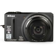 Câmera compacta Nikon Coolpix S9100 (PRETO) - USADO