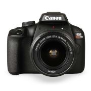 Câmera DSLR Canon EOS Rebel T100 com lente 18-55mm III - USADO (80 disparos)