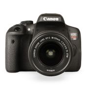 Câmera DSLR Canon EOS Rebel T6i com lente 18-55mm IS STM - USADO (3.850 disparos)