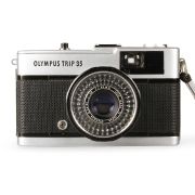 Câmera analógica compacta 35mm Olympus TRIP 35 (J0212A) - USADA