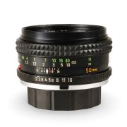 Objetiva Minolta MC Rokkor-PF 50mm f2 - USADA