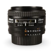 Objetiva Nikon AF NIKKOR 28mm f2.8D - USADO