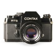 Câmera analógica 35mm Contax RTS com lente ML 50mm f1.7 - USADO