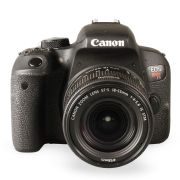 Câmera DSLR Canon EOS Rebel T7i com lente 18-55mm IS STM - USADA